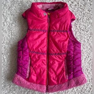 Obermeyer Hot Pink & Magenta Girls Puffer Vest